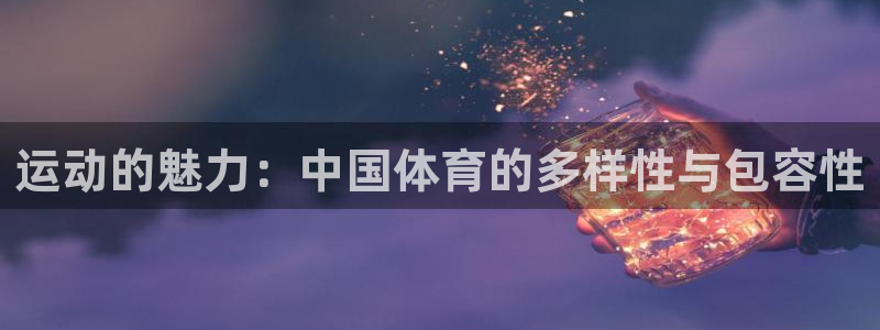 678体育：运动的魅力：中国体育的多样性与包容性